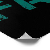 Philly Hungry Hunde laufen schneller Poster (Ecke)