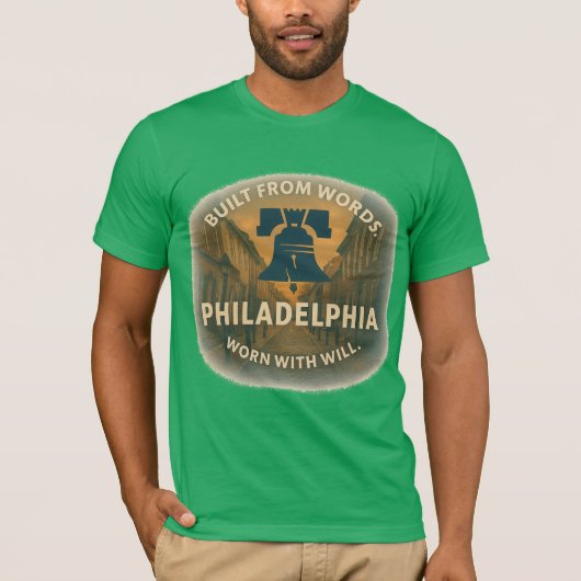 Philly Jersey T-Shirt | Bella+Leinwand (Vorderseite)