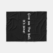 Philly Karen Baseball Karen Halloween Costume Fleecedecke (Vorderseite (Horizontal))