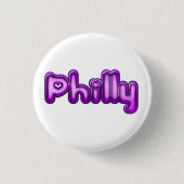 Philly, Knopf, zum Verkauf ! Button (Vorderseite)