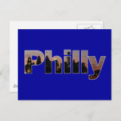 Philly Letters Postcard Postkarte (Vorne/Hinten)