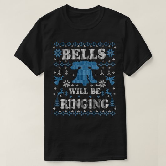 Philly Liberty Bell Philadelphia Bells wird rin T-Shirt (Design vorne)