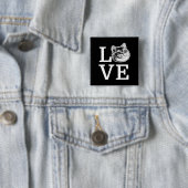 Philly Liebe Cat Button (Beispiel)