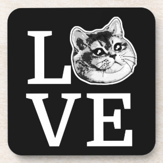 Philly Liebe Cat Getränkeuntersetzer