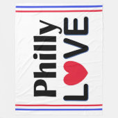 Philly Liebe Fleecedecke (Vorderseite)