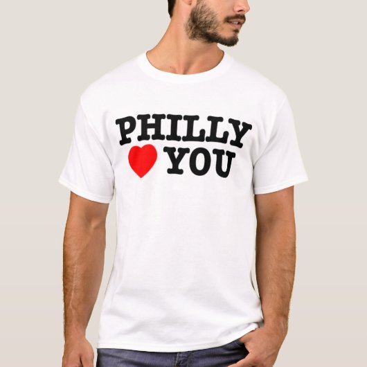 Philly Lieben Sie T-Shirt (Vorderseite)