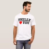 Philly Lieben Sie T-Shirt (Vorne ganz)