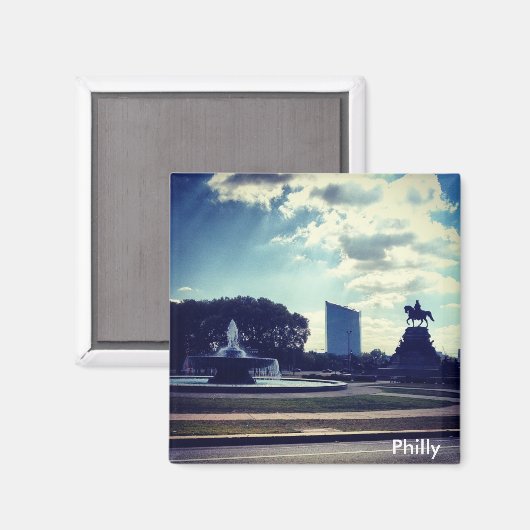 Philly Magnet (Vorderseite/Rückseite)