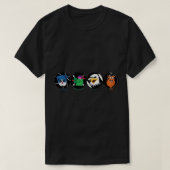 Philly Mascots Sticker T-Shirt (Design vorne)