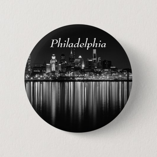 Philly Nacht b/w Button (Vorderseite)