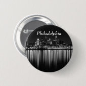 Philly Nacht b/w Button (Vorne & Hinten)