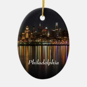 Philly Nacht Keramikornament