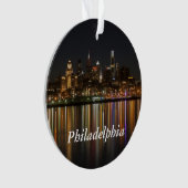 Philly Nacht Ornament (Vorderseite)