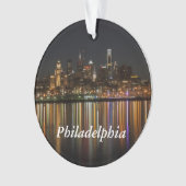 Philly Nacht Ornament (Vorderseite)