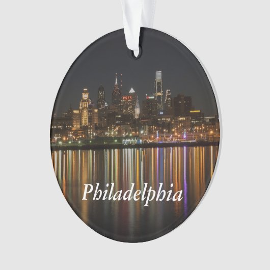 Philly Nacht Ornament (Vorderseite)