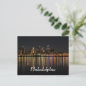 Philly night postkarte (Stehend Vorderseite)