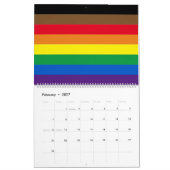 Philly Pride Diversity inklusive Regenbogenflagge Kalender (Feb 2027)