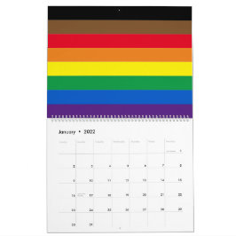 Philly Pride Diversity inklusive Regenbogenflagge Kalender
