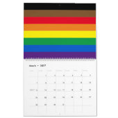 Philly Pride Diversity inklusive Regenbogenflagge Kalender (Mär 2027)