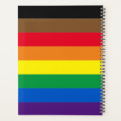 Philly Pride Diversity inklusive Regenbogenflagge Planer (Rückseite)