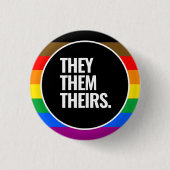 Philly Pride LGBTQPOC Button (Vorderseite)