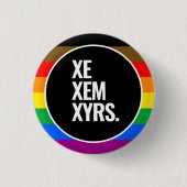 Philly Pride LGBTQPOC Button (Vorderseite)