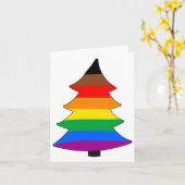 Philly Pride (QPOC) Holigay Tree Karte (Gelbe Blume)