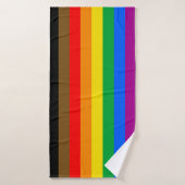 Philly Rainbow Pride Flag Badehandtuch (Badehandtuch)