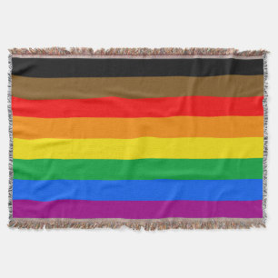 Philly Rainbow Pride Flag Decke