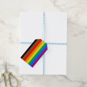 Philly Rainbow Pride Flag Geschenkanhänger (Mit Garn)