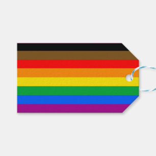 Philly Rainbow Pride Flag Geschenkanhänger