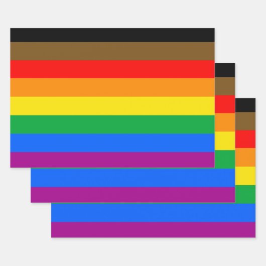 Philly Rainbow Pride Flag Geschenkpapier Set (Set)