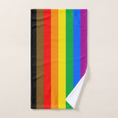 Philly Rainbow Pride Flag Handtuch (Handtuch)