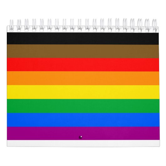Philly Rainbow Pride Flag Kalender (Titelbild)