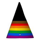 Philly Rainbow Pride Flag Partyhütchen (Rechts)
