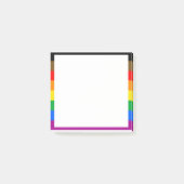 Philly Rainbow Pride Flag Post-it Klebezettel (Vorderseite)