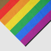 Philly Rainbow Pride Flag Seidenpapier (Ausschnitt)