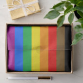 Philly Rainbow Pride Flag Seidenpapier (Geschenk)