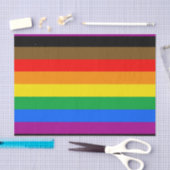 Philly Rainbow Pride Flag Seidenpapier (Handwerk)