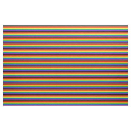 Philly Rainbow Pride Flag Stoff (Yard (91,4 cm))