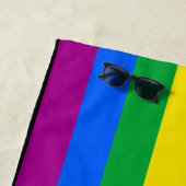 Philly Rainbow Pride Flag Strandtuch (Beispiel)