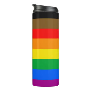 Philly Rainbow Pride Flag Thermosbecher