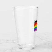 Philly Rainbow Pride Wave Flag Glas (Rechts)