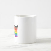 Philly Rainbow Pride Wave Flag Kaffeetasse (Mittel)