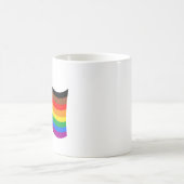 Philly Rainbow Pride Wave Flag Kaffeetasse (Mittel)