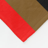 Philly Regenbogen-Stolzflagge Fleecedecke (Ecke)