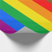 Philly Regenbogen-Stolzflagge Geschenkpapier (Ecke)
