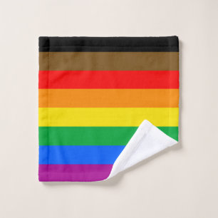 Philly Regenbogen-Stolzflagge Waschlappen