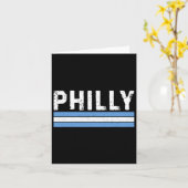 Philly Retro Vintag Philadelphia Pennsylvania Tou Karte (Gelbe Blume)