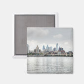 Philly Skyline 2 Magnet (Vorderseite/Rückseite)